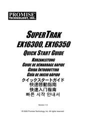 Promise Technology SuperTrak EX16350 Guide De Démarrage Rapide