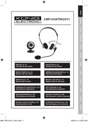 König Electronic CMP-CHATPACK11 Mode D'emploi