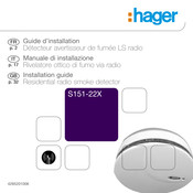 hager S151-22X Guide D'installation