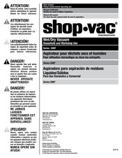 Shop-Vac CH87 Série Manuel D'utilisation