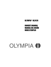 Olympia OL2420 Mode D'emploi