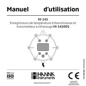 Hanna Instruments HI 141 CH Manuel D'utilisation