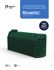 PREMIER TECH REWATEC PHT-660 Guide D'installation