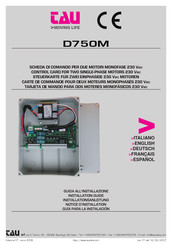 Tau D750M Notice D'installation