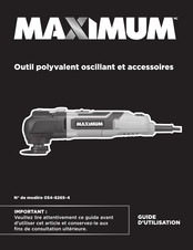 Maximum 054-8265-4 Guide D'utilisation