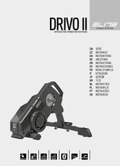 Elite Drivo II Mode D'emploi