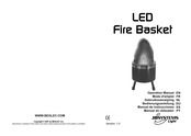 BEGLEC JB SYSTEMS Light LED Fire Basket Mode D'emploi
