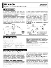 Visonic MCX-600 Instructions D'installation