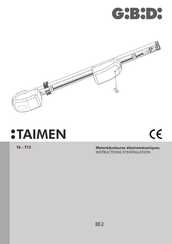 Gibidi TAIMEN T6 Instructions D'installation