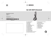 Bosch GLI 18V-300 Professional Notice Originale