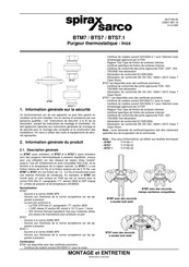 Spirax Sarco BTS7.1 Mode D'emploi