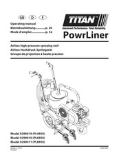 Titan PowrLiner 0290019 (PL4950) Mode D'emploi