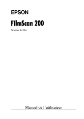 Epson FilmScan 200 Manuel De L'utilisateur
