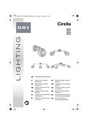 OBI Cirella 850609 Mode D'emploi D'origine