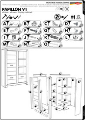 Profijt Meubel PAPILLON V1 Instructions De Montage