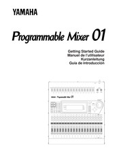 Yamaha Programmable Mixer 01 Manuel De L'utilisateur