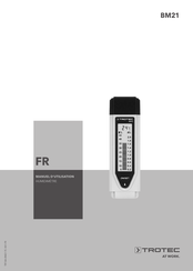 Trotec BM21 Manuel D'utilisation