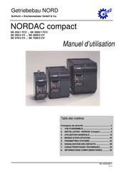 nord AC compact SK 4000/2 CV Manuel D'utilisation