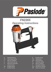 Paslode FN2265 Manuel D'utilisation