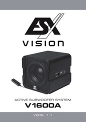 ESX VISION V1600A Mode D'emploi