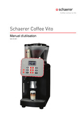 Schaerer Coffee Vito Manuel D'utilisation