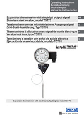 Weka intelliTherm TGT70 Mode D'emploi