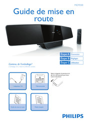 Philips MCM330 Guide De Mise En Route