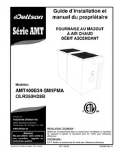 Dettson AMT400B34-SM1PMA Guide D'installation Et Manuel Du Propriétaire