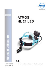 Atmos HL 21 LED Notice D'utilisation