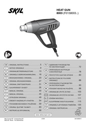 Skil 8003 Notice Originale