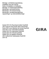Gira 2331 02 Notice D'installation