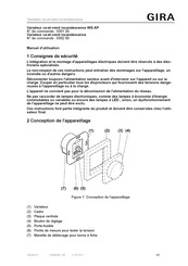 Gira 0302 00 Manuel D'utilisation