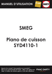 Smeg SYD4110-1 Mode D'emploi