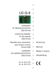 Tams Elektronik LD-G-9 Mode D'emploi