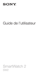 Sony SW2 Guide De L'utilisateur