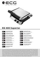 ECG KG 400 Superior Mode D'emploi
