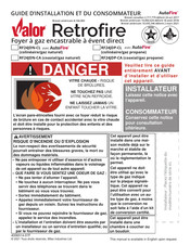 Valor Retrofire RF24JDN-CL Guide D'installation