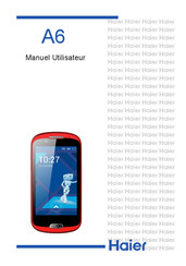 Haier A6 Manuel Utilisateur