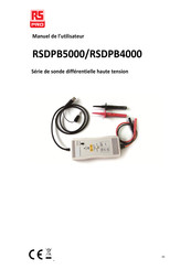 RS Pro RSDPB5000 Manuel De L'utilisateur