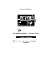 Kyoritsu Electrical Instruments Works KEW 3023 Manuel D'utilisation