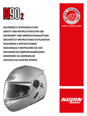 Nolan N902 Sécurité Et Instructions D'utilisation