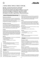 steute RF GFS 3 Instructions De Montage