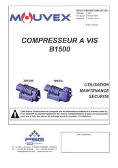 Mouvex B1500 22L Manuel D'utilisation