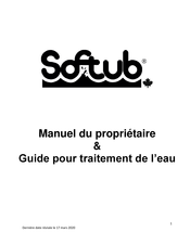 Softub PRESTIGE HydroMate Manuel Du Propriétaire