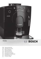 Bosch TCA5309 Notice D'utilisation