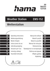 Hama EWS-152 Mode D'emploi