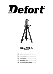 Defort DLL-10T-K Mode D'emploi