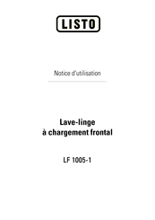Listo LF 1005-1 Notice D'utilisation