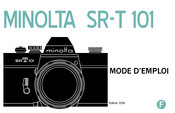 Minolta SR-T 101 Mode D'emploi