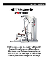 Sport-thieme 1489301 Instructions De Montage Et Utilisation